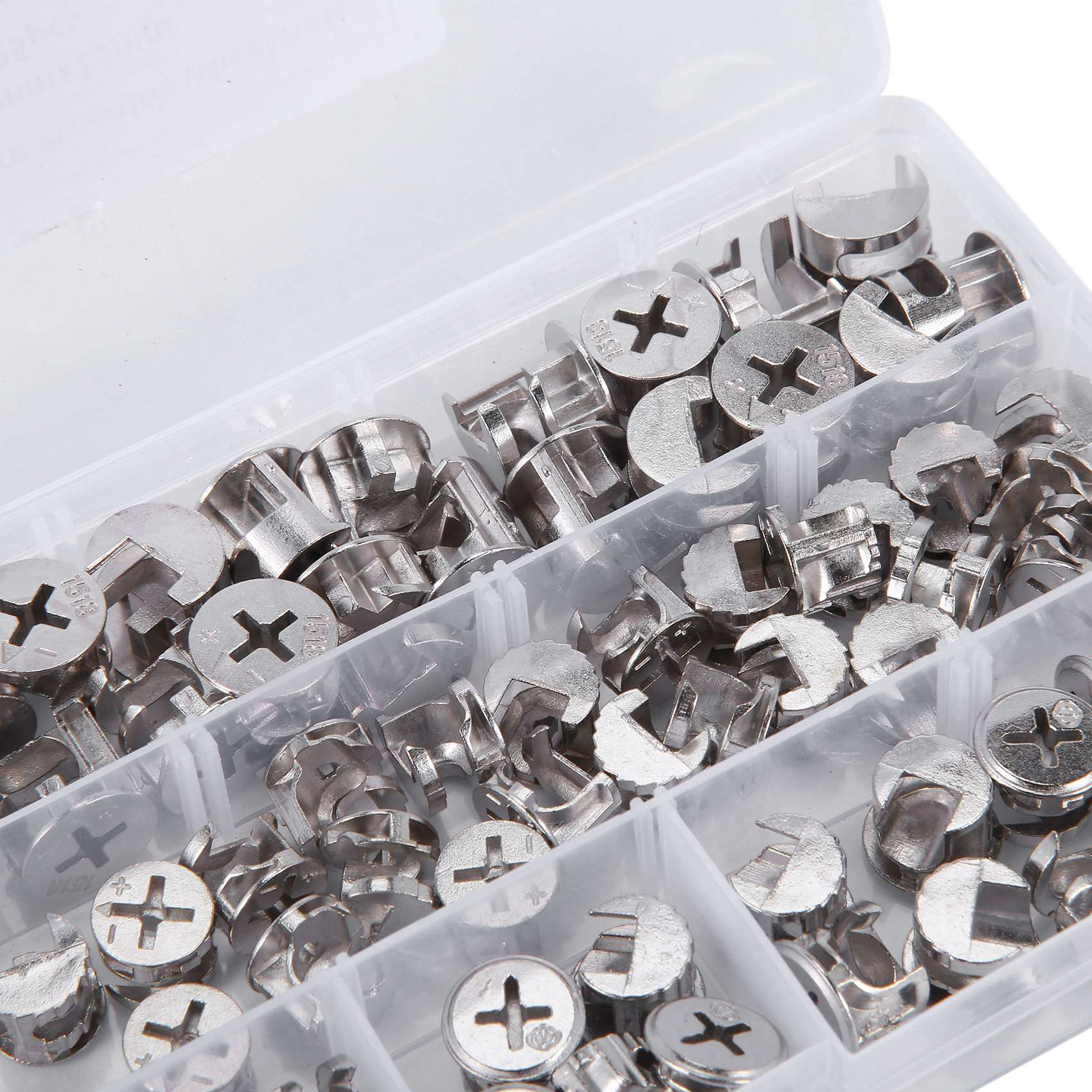 Furniture Hardware Fasteners - 新入荷-75個入り家具接続用カムロック金具、家具接続用ファスナーキャビネットコネクターハードウェアボルト