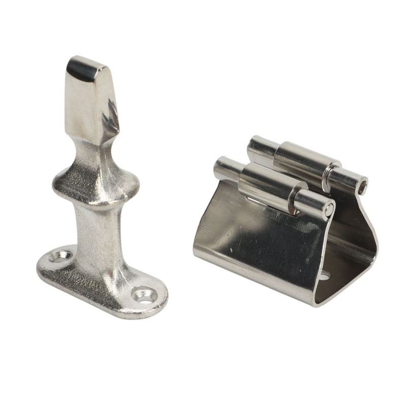Door Stopper Heavy - ドアストッパーキャッチ＆ホルダー高耐久マリングレードステンレス鋼製ハードウェア、ボート、ヨット、RVに最適