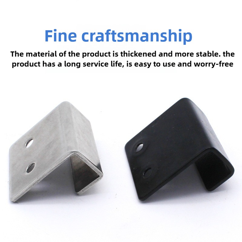 U字型コーナーステンレススチールブラケット吊り下げフック ド - Furniture Hardware Fasteners のレビューと価格