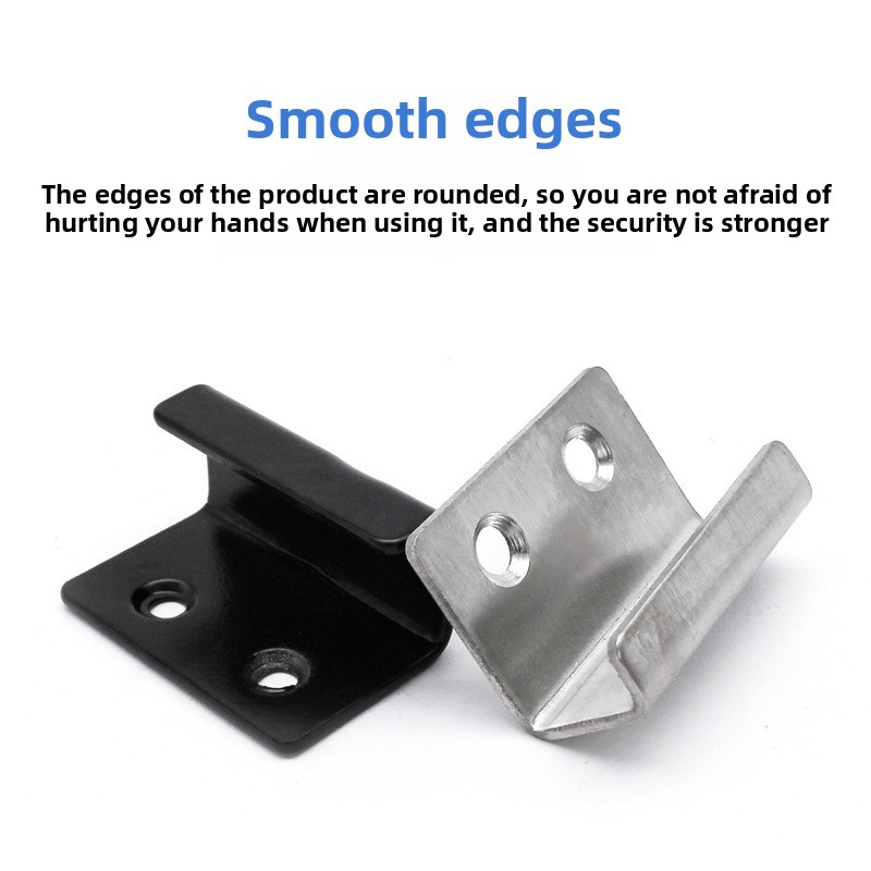 U字型コーナーステンレススチールブラケット吊り下げフック ド - Furniture Hardware Fasteners のレビューと価格