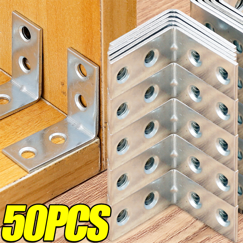 90 °   コーナーブラケット L型ジョイントブラケット  - Furniture Hardware Fasteners のレビューと価格