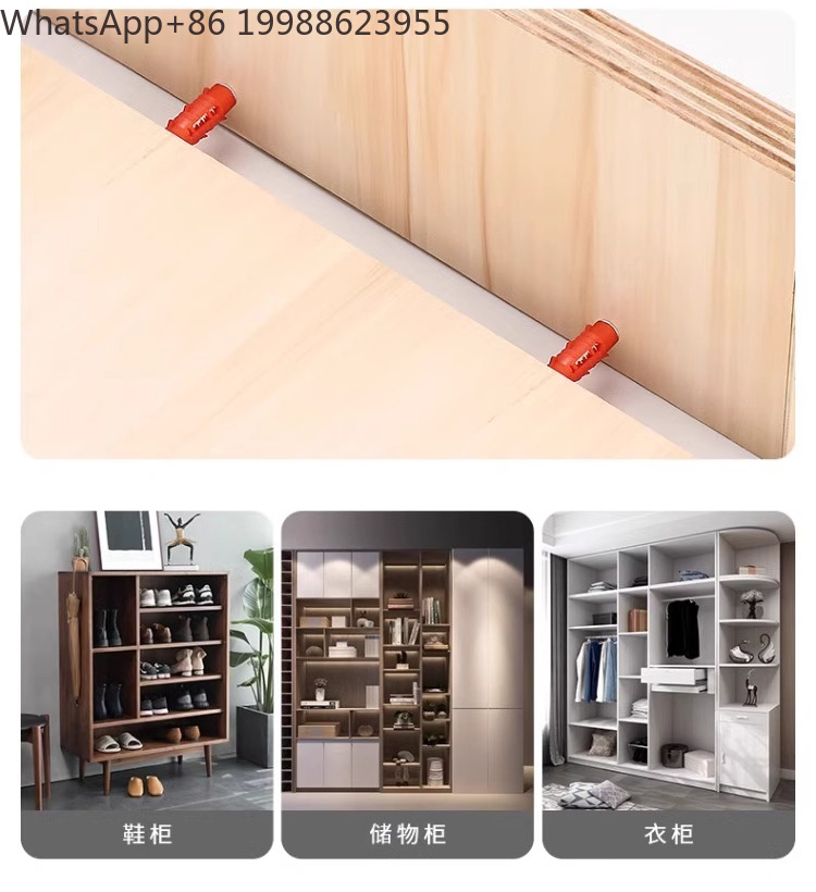 50個のプラスチック包装された鉄製コネクター、家具用隠し3i - Furniture Hardware Fasteners のレビューと価格