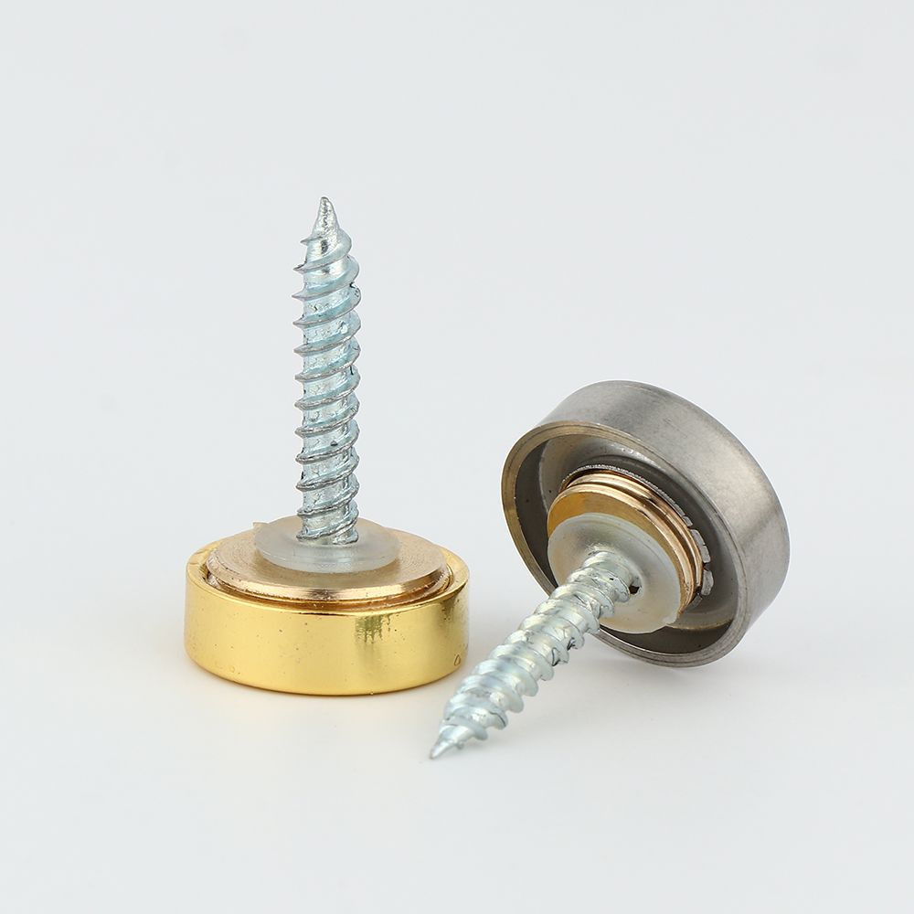 4セットミラーファスナースクリューデコラティブキャップネイル - Furniture Hardware Fasteners のレビューと価格