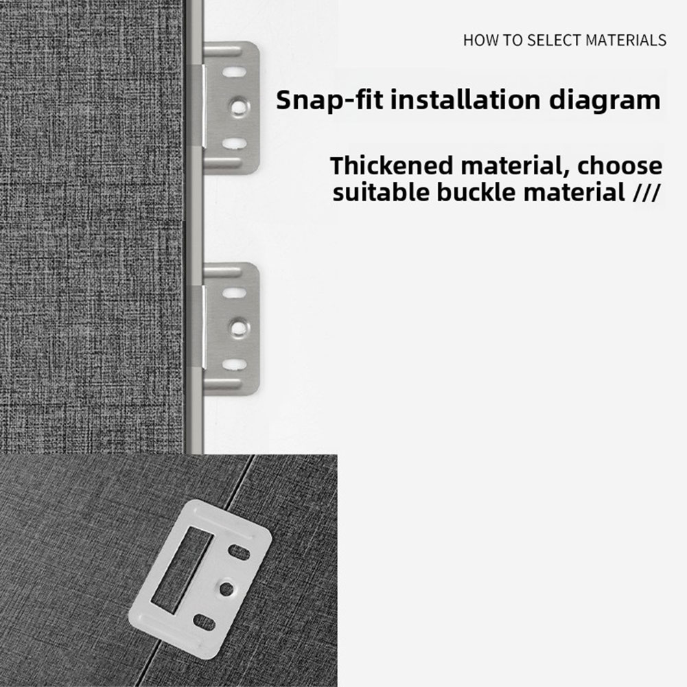 100 個のステンレス鋼壁パネル取り付けクリップ高耐久ファス - Furniture Hardware Fasteners のレビューと価格