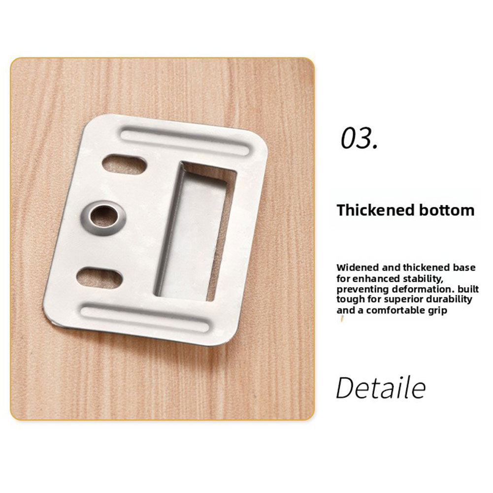 100 個のステンレス鋼壁パネル取り付けクリップ高耐久ファス - Furniture Hardware Fasteners のレビューと価格