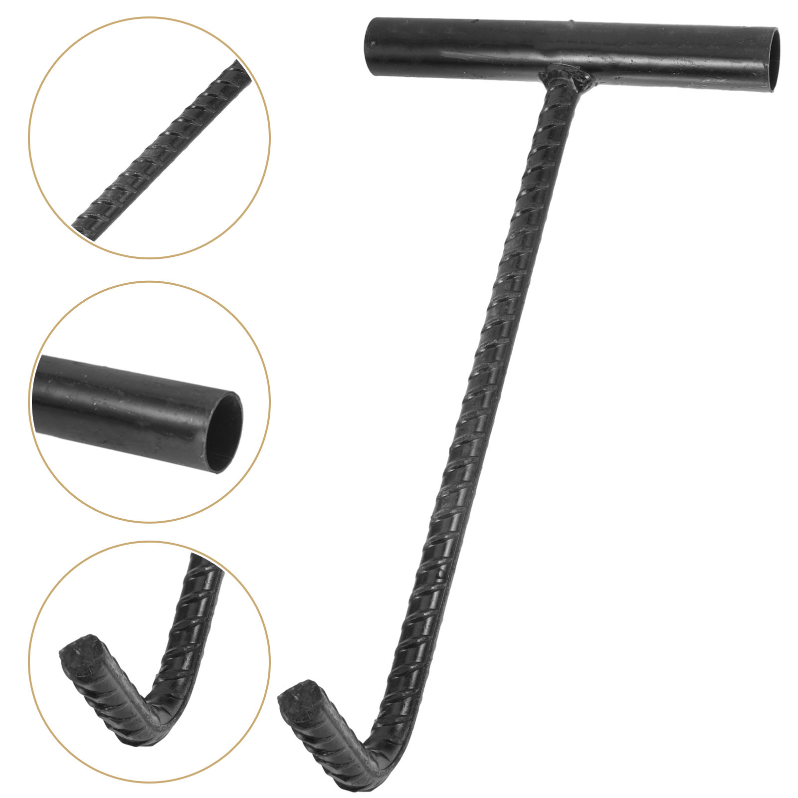 マンホールカバーフック T型 ヘビーデューティースチール ス - Door Stopper Heavy のレビューと価格